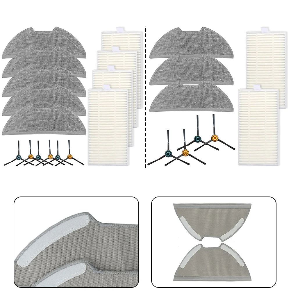 Боковая щетка фильтр тряпка аксессуары для пылесоса Eureka E20 Plus сменные ручные
