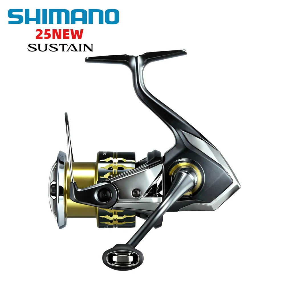 Фото Катушка спиннинговая SHIMANO 25 SUSTAIN 3+1BB, максимальное сопротивление 9-11 кг, для морской и пресной воды №1