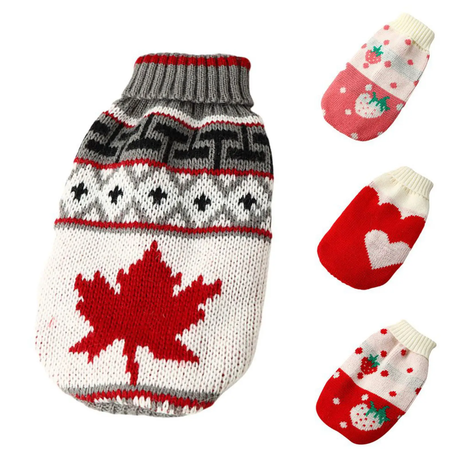 Одежда для домашних животных кошек и собак теплая дышащая осенне-зимняя одежда