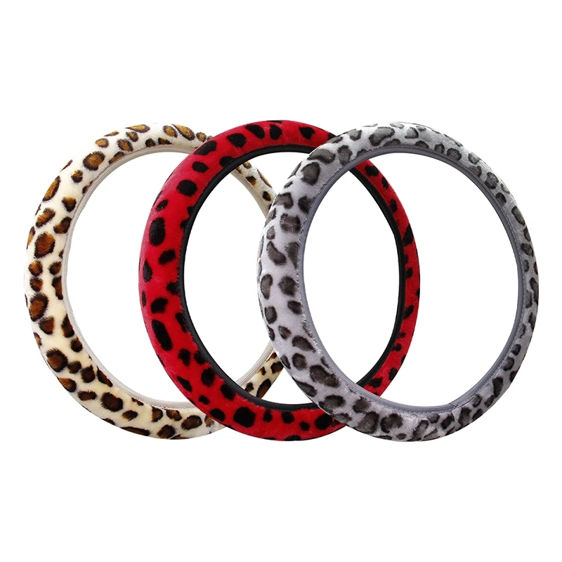 

Эластичный Леопардовый Мягкий Плюшевый защитный чехол для телефона зимний теплый супер толстый плюшевый воротник меховой чехол