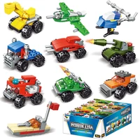 city transformation deformation car robot ambulance military fire truck plane swat police army tank train set building block toy