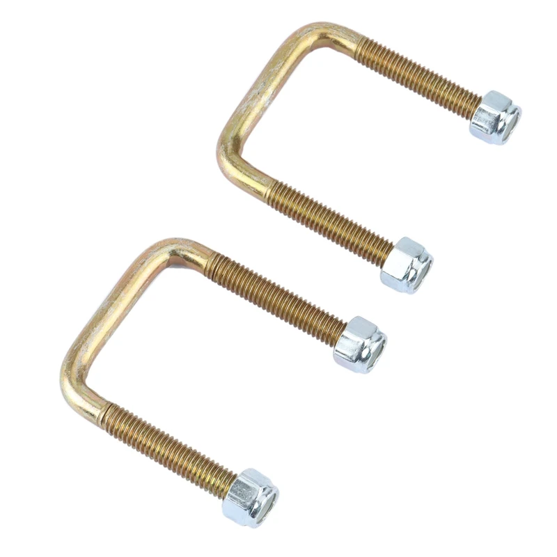 

2Pcs Heavy Duty Leaf Spring U Bolt+Screw Nut For EZGO (94+) Electric Medalist/Txt Golf Cart 72618G01