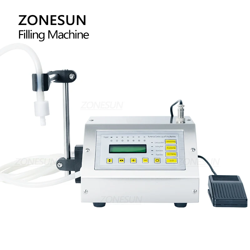 Диафрагменный насос ZONESUN GFK-160A 5-3500 мл с цифровым управлением для бутылок эфирным