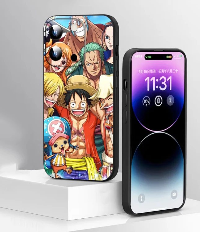 Z42 One word Piece Мягкий силиконовый чехол для телефона Huawei P10 20 30 Lite 2018 P Smart S Z Pro 2019 2021 Y8S