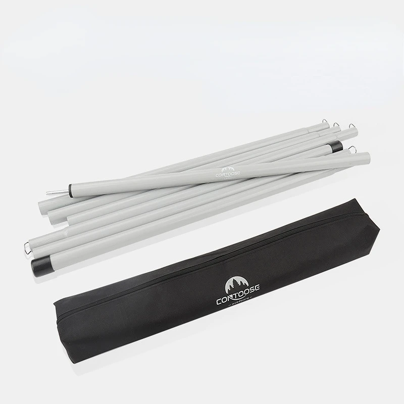 

Canopy Pole Fixed Tube Steel Frame Camping Accessories Outdoor Camping Canopy Pole Holder 2.5M Support Rod Iron Tent Awning Rod