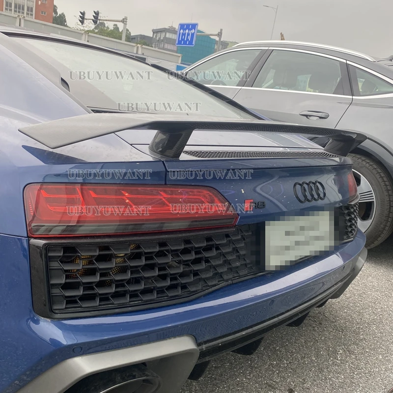 

Высококачественный задний спойлер из углеродного волокна для Audi R8 V8, V10, GT 2007-2019