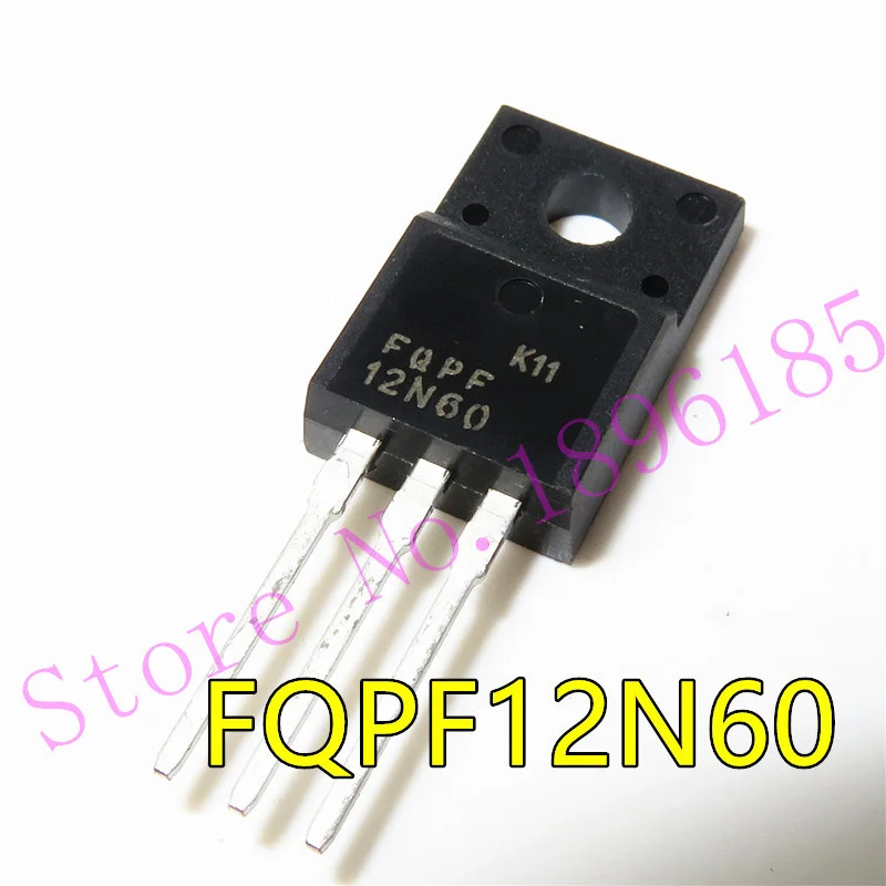5 шт. FQPF12N60C TO-220F 12N60C 12N60 TO220 FQPF12N60 TO-220 Новый МОП полевой транзистор | Автомобили и