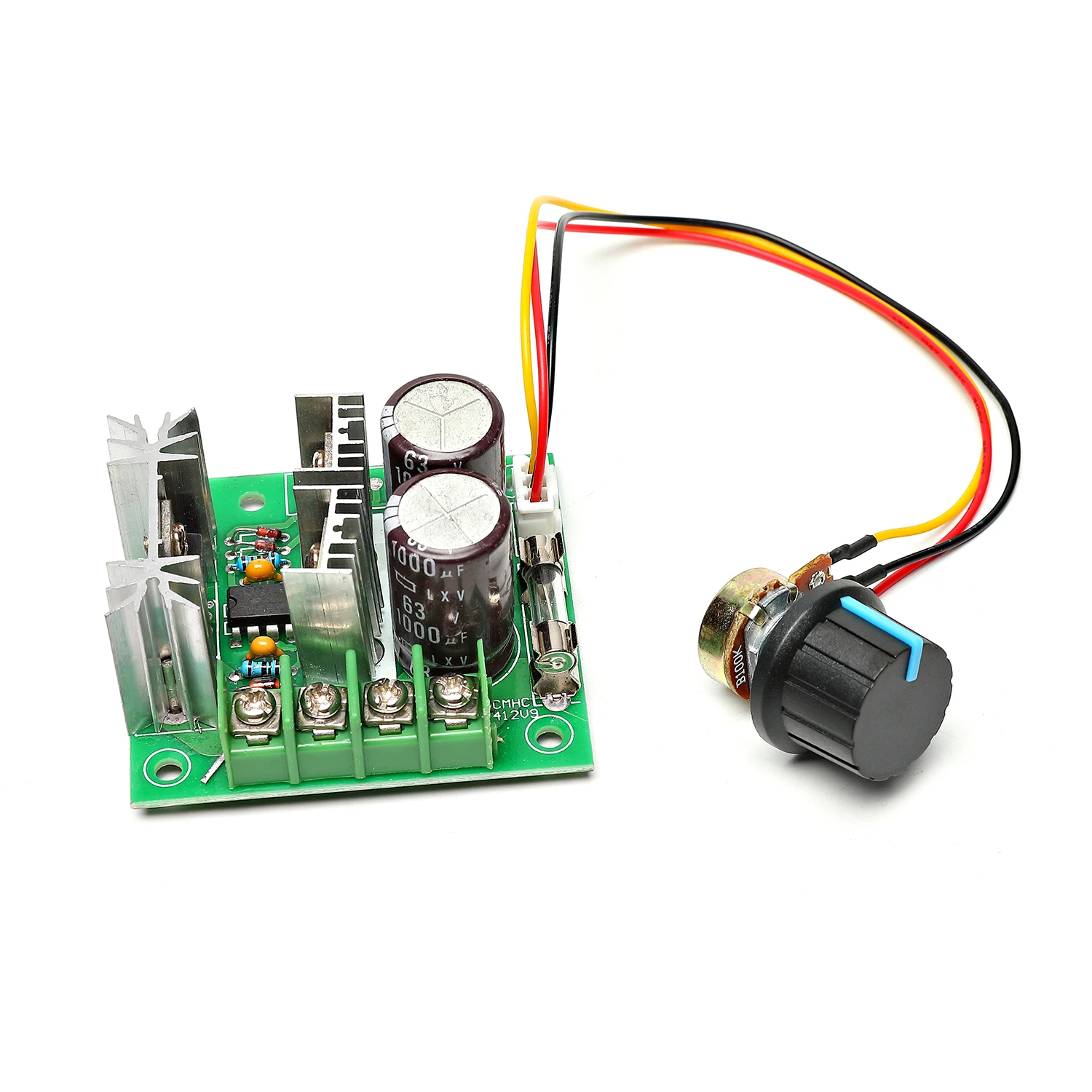 

PWM DC motor governor pump stepless speed regulation switch 12v-40v 10A external potentiometer