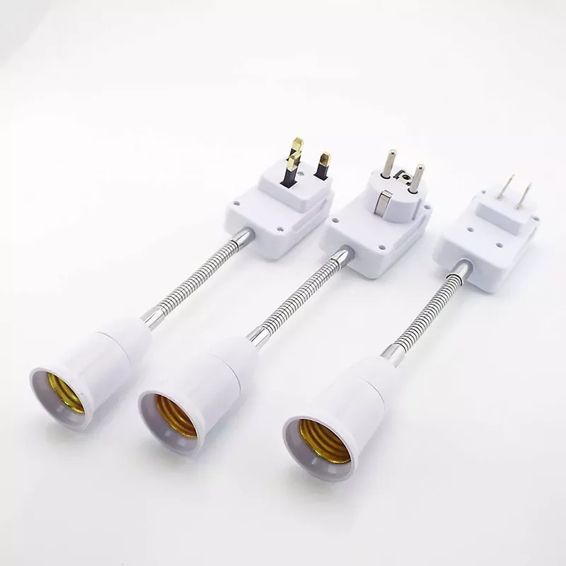 

Переходник для лампы E27, 110 В, 220 В, 20 см