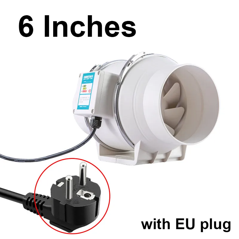 

Пластиковый вытяжной вентилятор 220В 6 дюймов