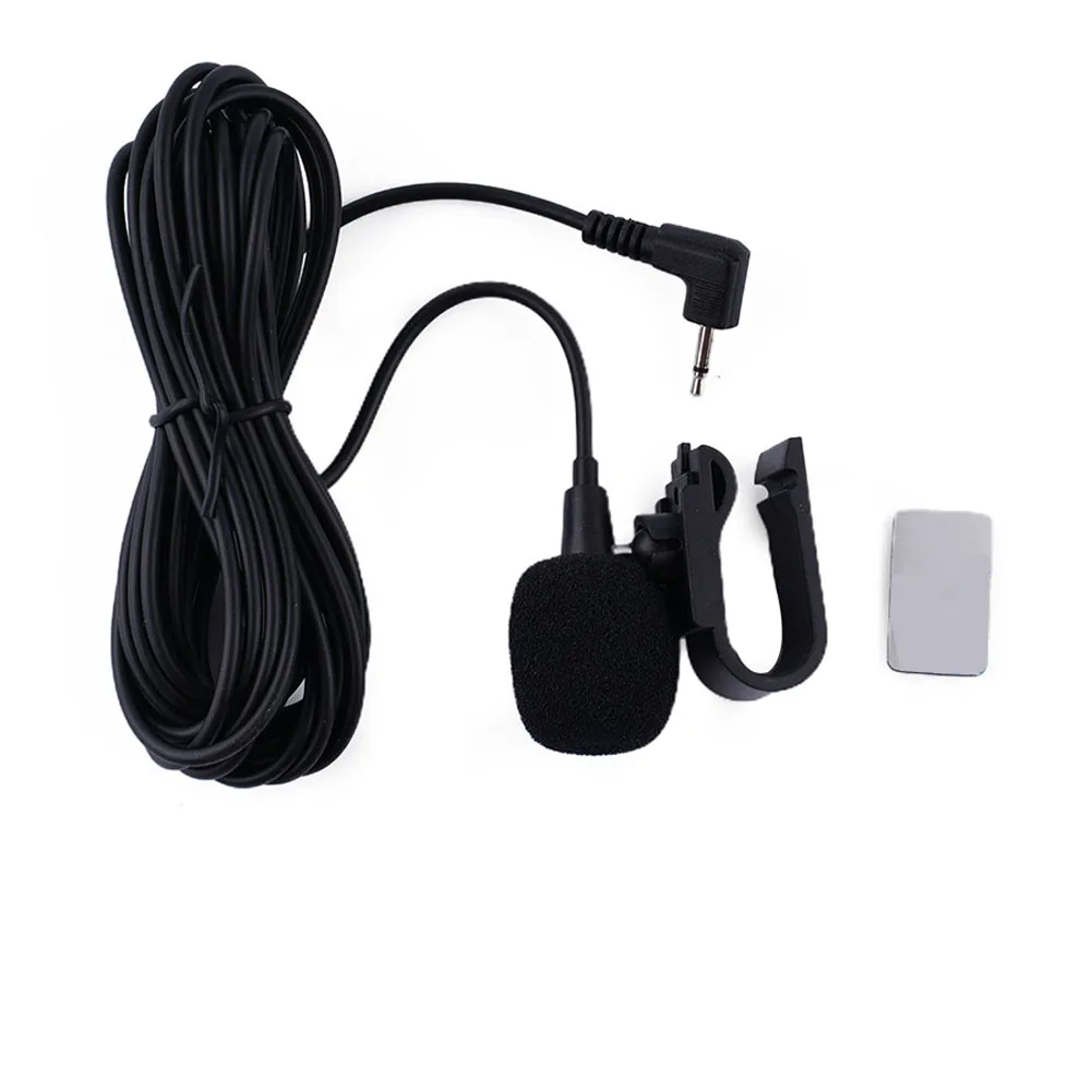 

Accurate Data Transmission Ant Jamming Capability Car Audio Microphone 1pc 2.5m Length Cable 3.8mm Standard Plug