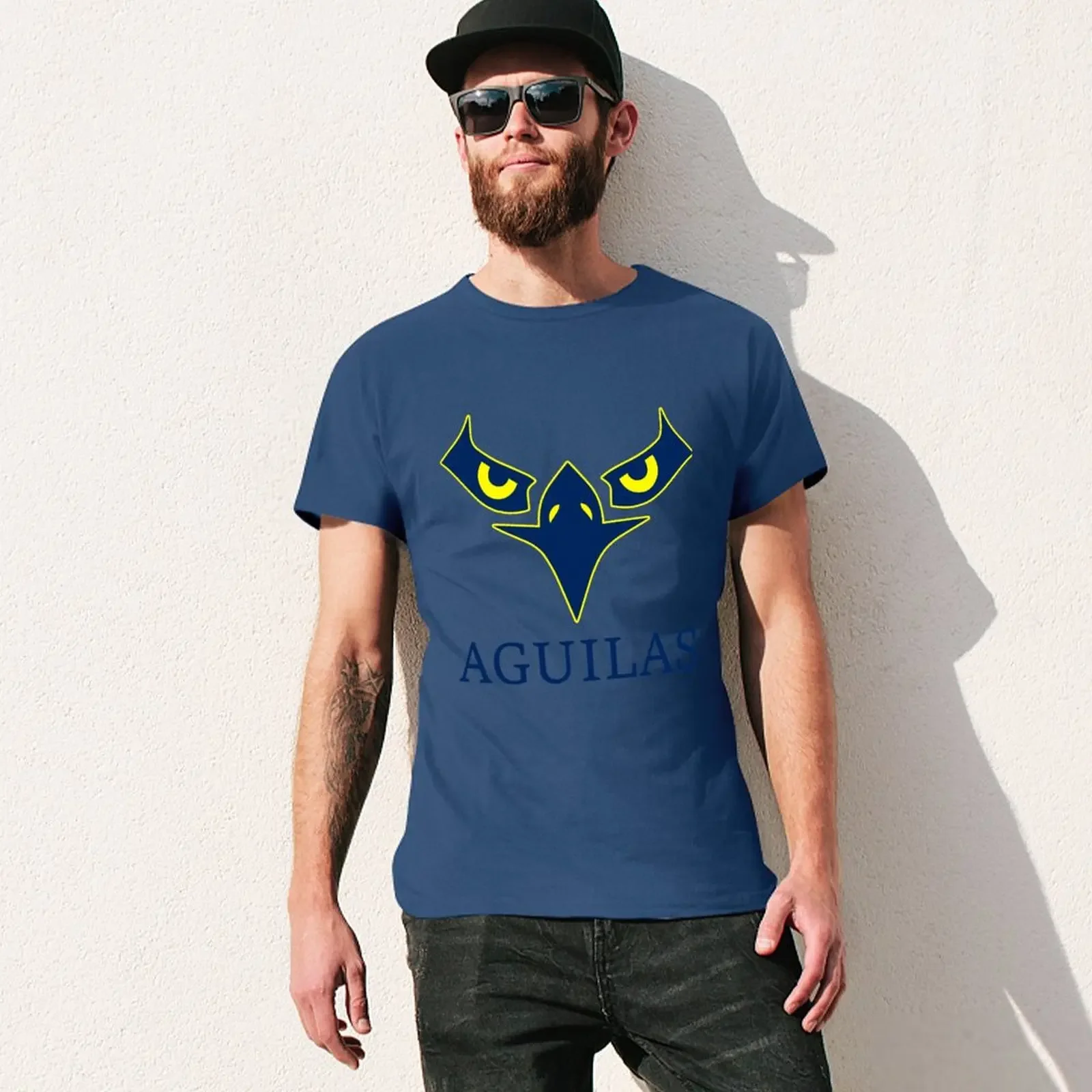 Клубная Америка Las Aguilas odiame mas! Мужская футболка с графическим принтом коротким