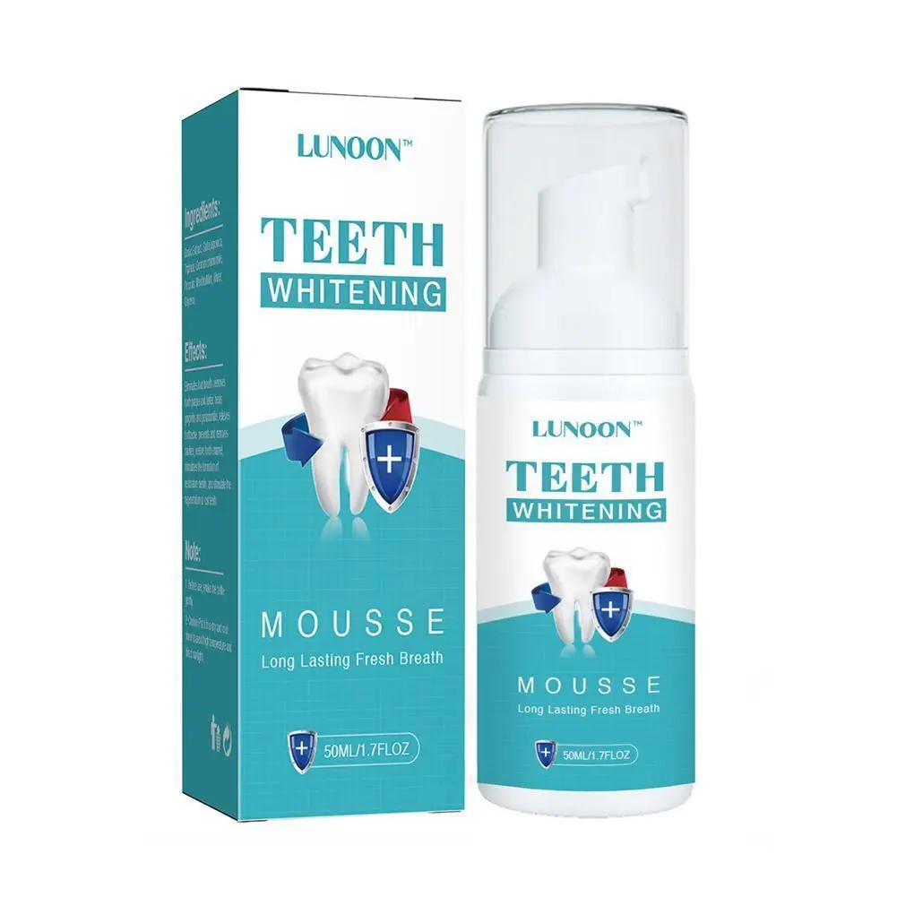 

50ml Mouth Cleaning Teeth Care Foam Whitening Toothpaste And Safe On Sensitivity Oral Effective Mousse H5k9