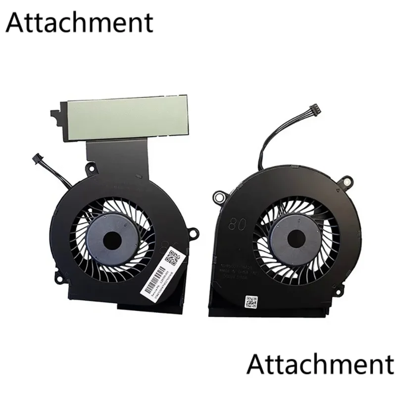 CPU GPU вентилятор охлаждения для HP 15-dc L29355-001 ND85C06-18A20 ND85C06-17L17 L29354-001 ND85C07-17L18 ND85C07-18A21