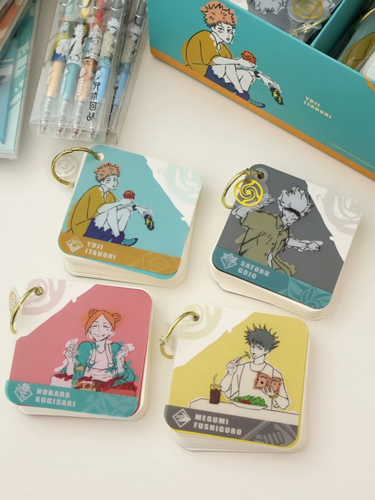 Аниме juютсу Kaisen Fushiguro Megumi Kugisaki портативный нобара Косплей мультяшный блокнот Tickler