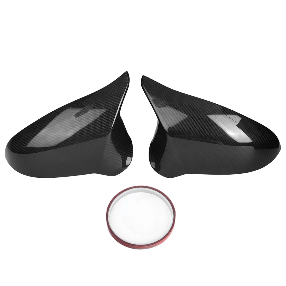

Carbon Fiber Side Wing Mirror ADD-ON Covers Fit for M2 M3 M4 F87 F80 F82 mirror