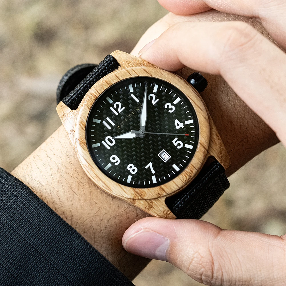 Мужские наручные кварцевые часы BOBO BIRD