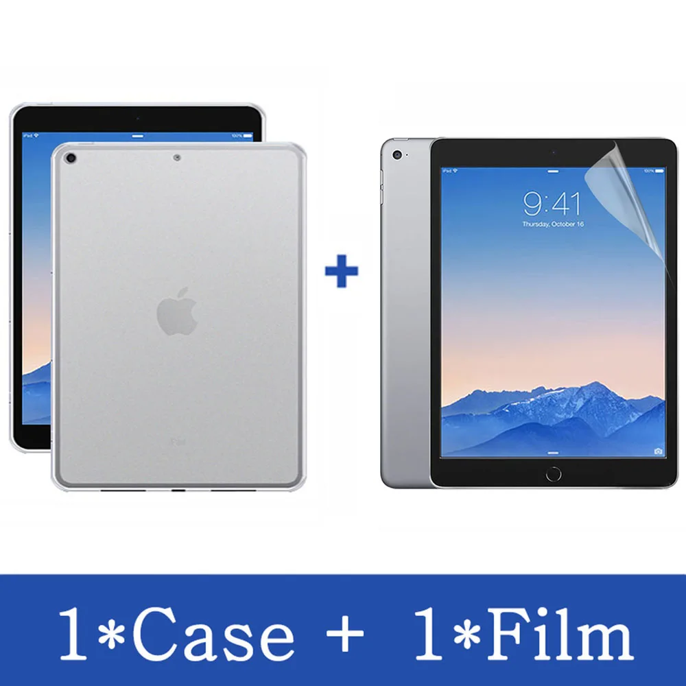 

Чехол для планшета Apple iPad Air 1 2 3 4 5 9,7 10,5 10,9 2013 2014 2019 2020 2022 2th 3th 4th 5th Gen, гибкий мягкий силиконовый чехол