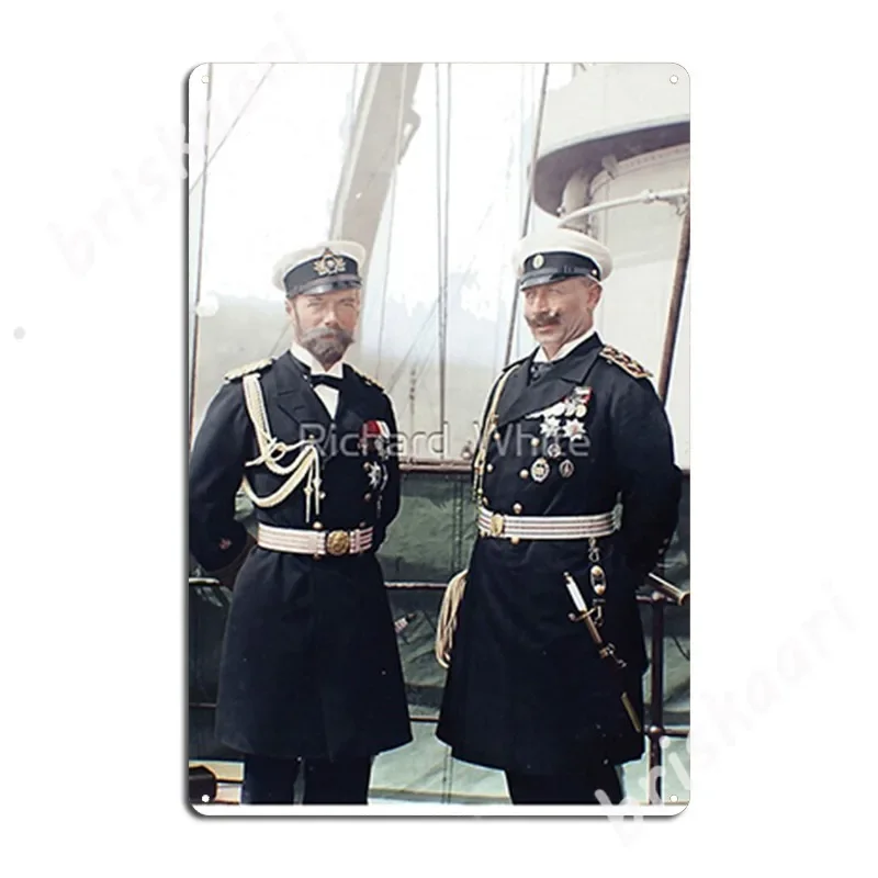 

Металлические знаки Tsar Nicholas Ii и Kaiser Wilhelm Ii