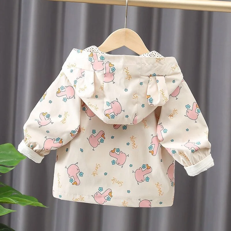 

Girls Baby's Kids Coat Jacket Outwear Cotton 2022 Vintage Spring Autumn Overcoat Top Outdoor Party Teenagers Children's Clothing