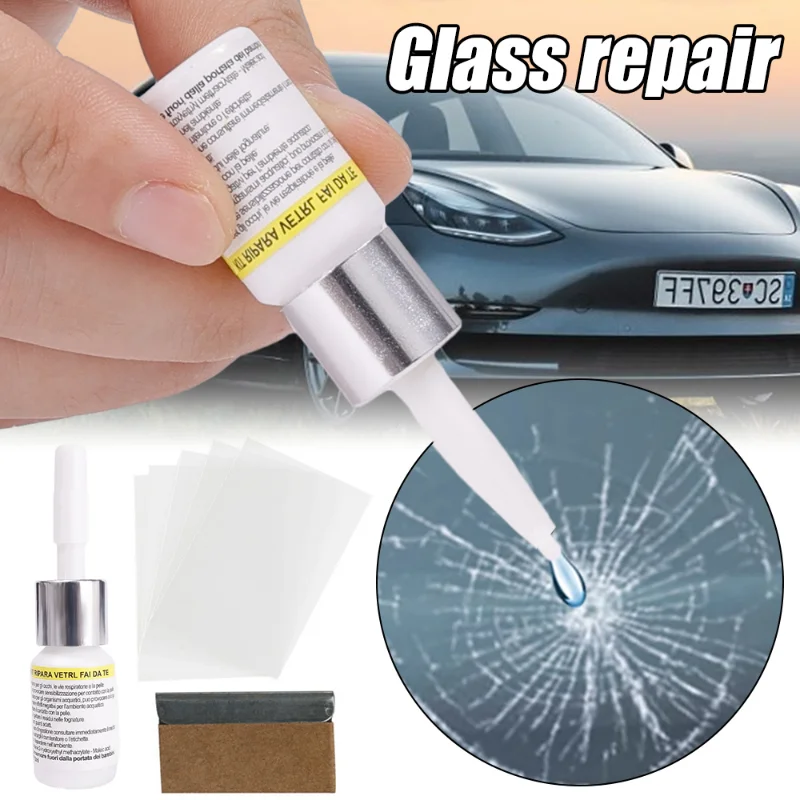 Car Windshield Cracked Repair Fluid DIY Glass Nano Repair Tool