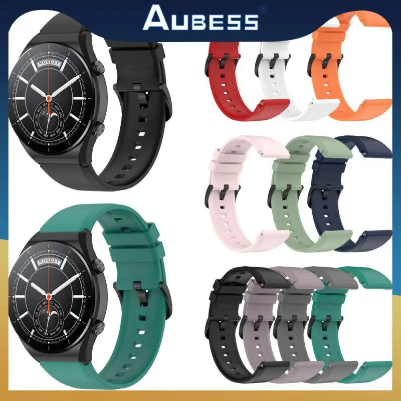 

22mm Silicone Wrist Strap For Xiaomi Watch S1 Port Band For Xiaomi Watch S1 Smart Watch Replacement Wristband 22MM Universal
