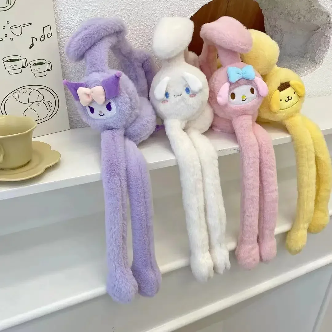 Sanrio Cinnamoroll наушники кавайные уши движущиеся детские теплые с героями