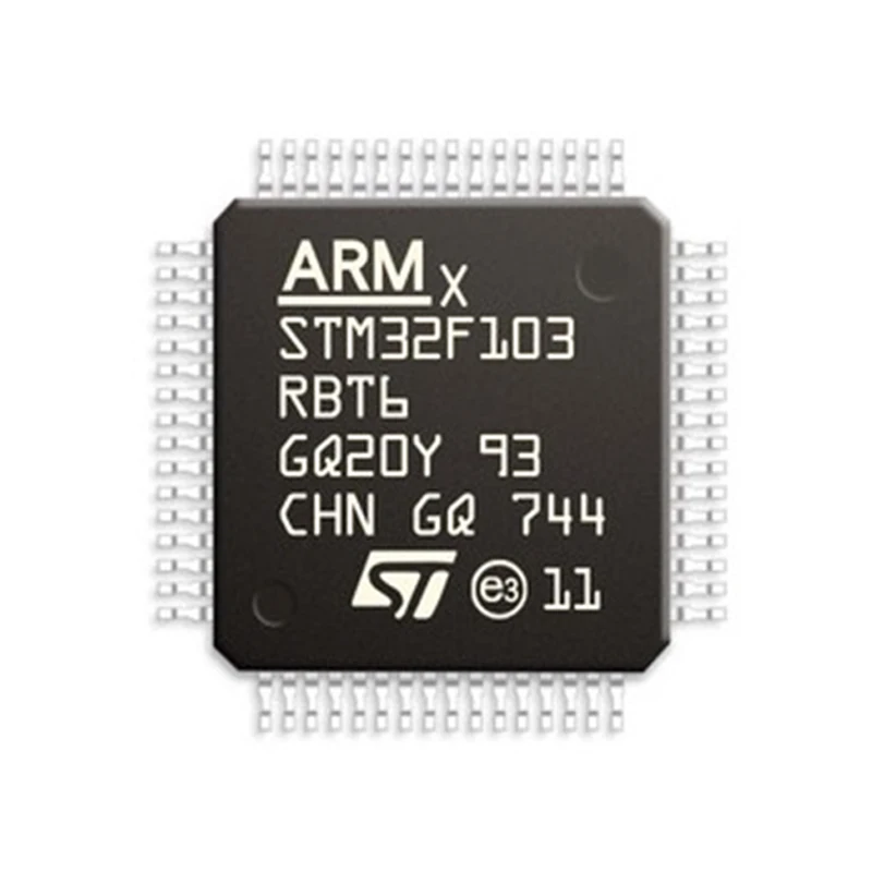 STM32F103RBT6 Package LQFP-64 New Original 32-Bit Integrated Circuit (IC) Embedded-Microcontroller Flash Memory |
