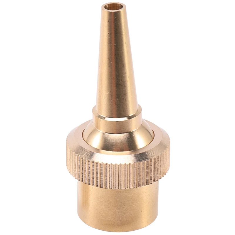 BMBY-60Pcs 1/2 Inch DN15 Brass Jet Straight Adjustable Fountain Water Spray Nozzles Pool Nozzles Garden Landscape Decoration