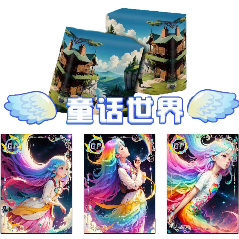 

Sexy Girl Collection Fairy Tale World Series Card Illustrations Anime Characters SAR Gold Cards Collection Toy for Children Gift