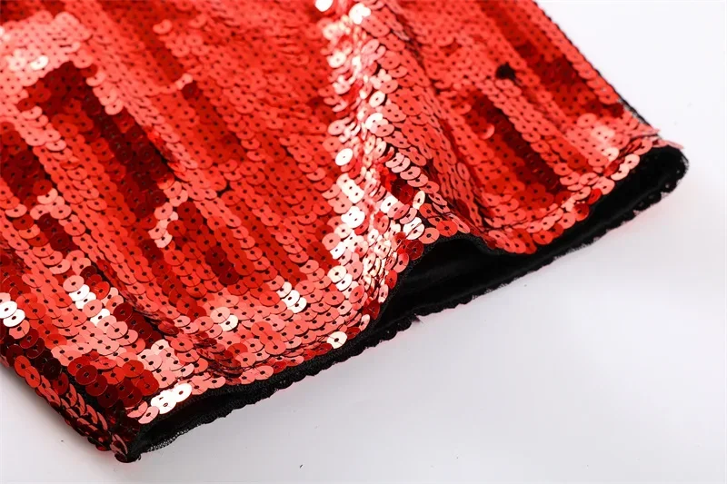 Футболка женская с коротким рукавом и блестками уличная одежда мультяшными