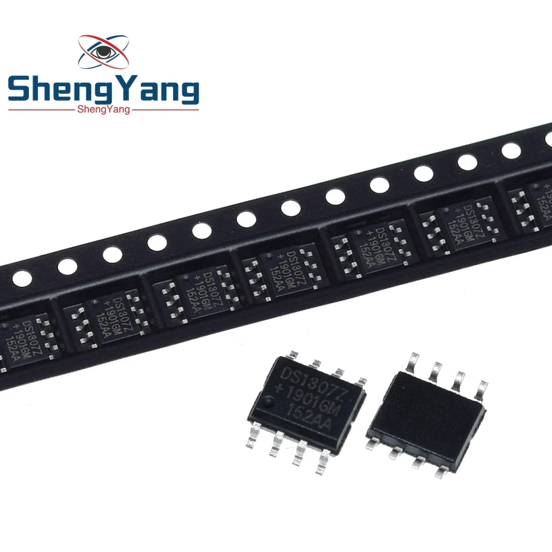 10 шт. DS1307 DS1307Z SOP-8 RTC последовательный 512K I2C в режиме реального времени IC