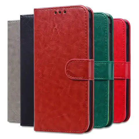 Wallet Flip Protective Book Case For Xiaomi Redmi 9A 9 9C NFC Case Note 9s 4X 4A 5A 5 Plus 6 6A 7 7A 8A 8 Pro 8T 9AT Back Cover