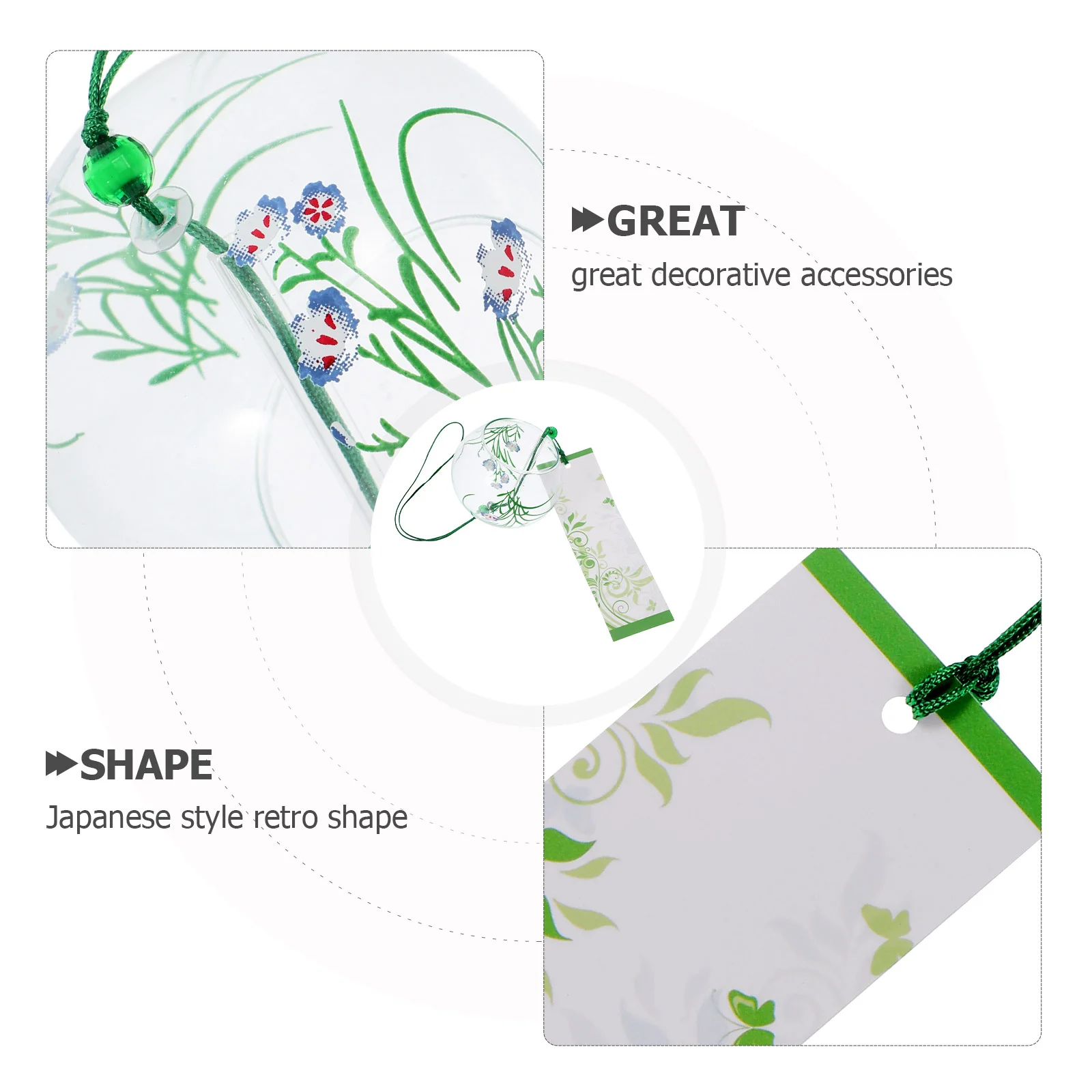 Стеклянные колокольчики колокольчик солнечные фонари украшения в виде лягушки