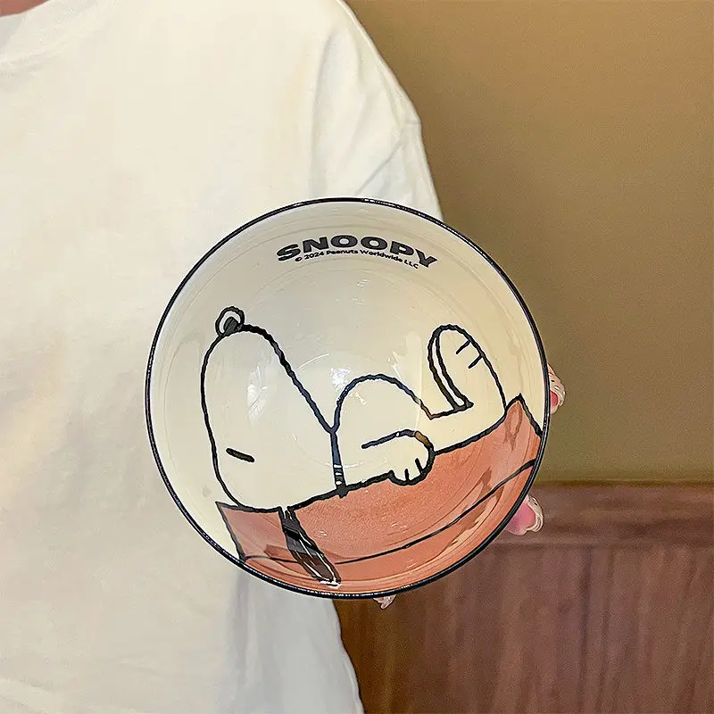 

Набор керамической посуды MINISO с рисунком Снупи