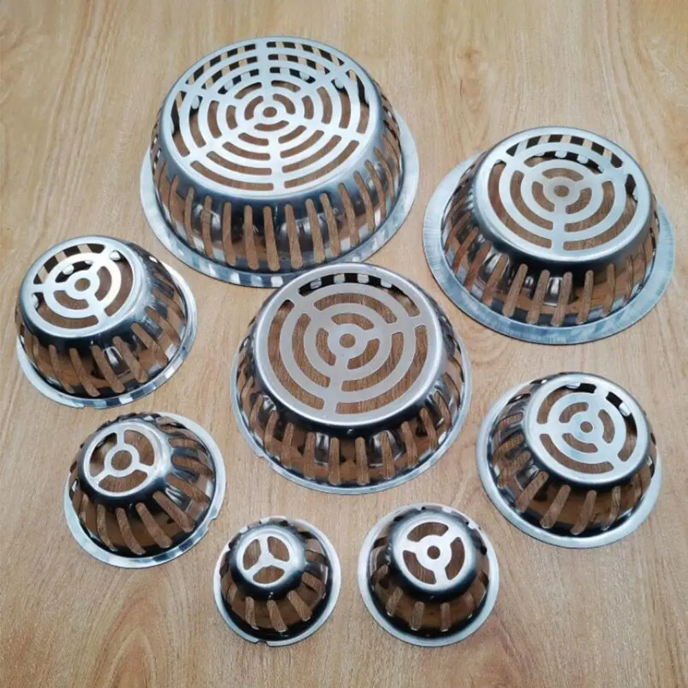 

Leaves Garden Landscaping Floor Drain Deodorant Plug Leaf Protection Drains Cover Downpipe Plug Cap Pipe Grid Mesh