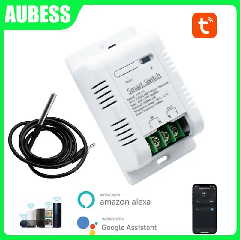 

2/3/5 шт. монитор в режиме реального времени Rf433 умный термостат Wifi Ds18b20 датчик температуры водонепроницаемый переключатель температуры
