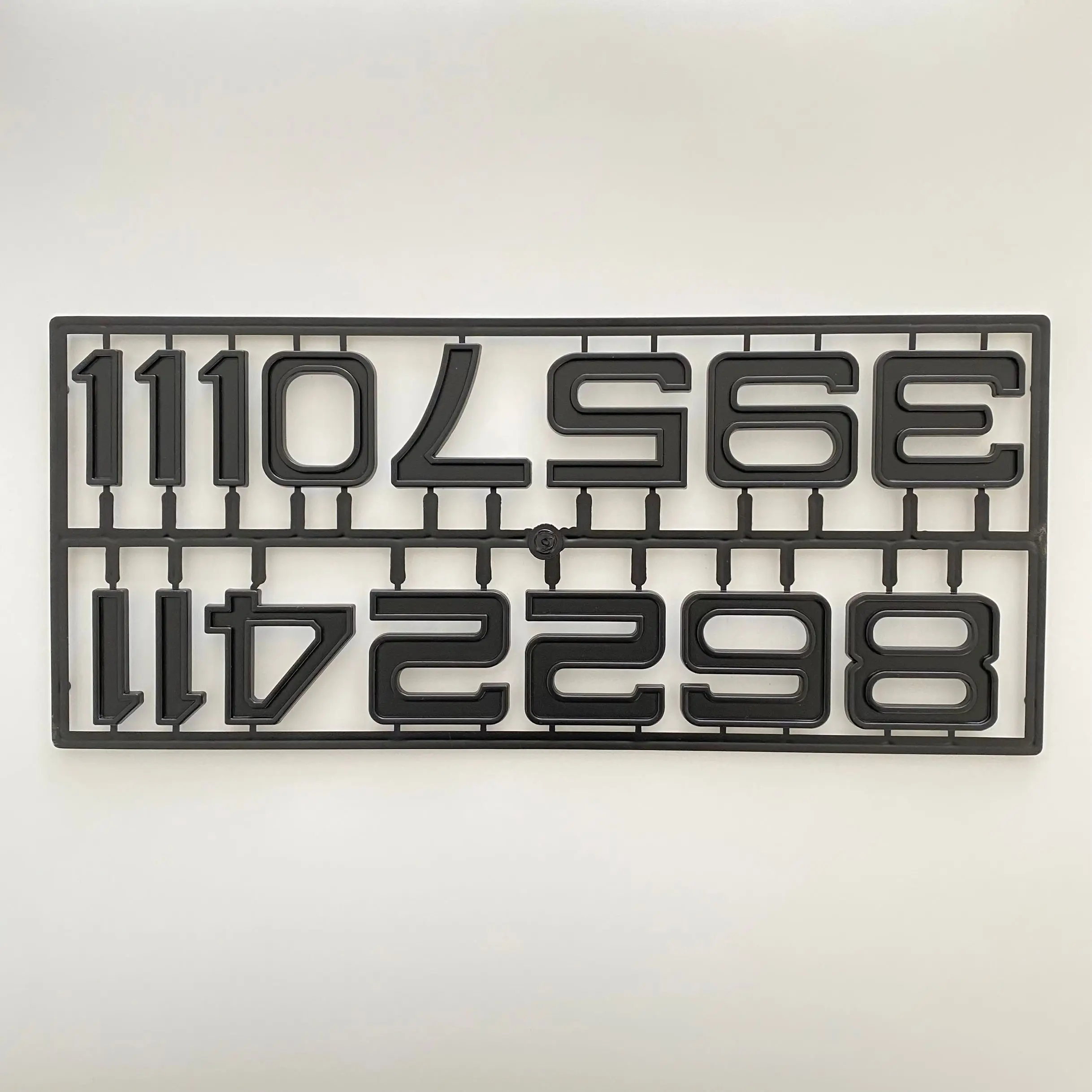 Арабские цифры 5 см x 4 черный цвет сделай сам фотомеханизм наборы аксессуаров -