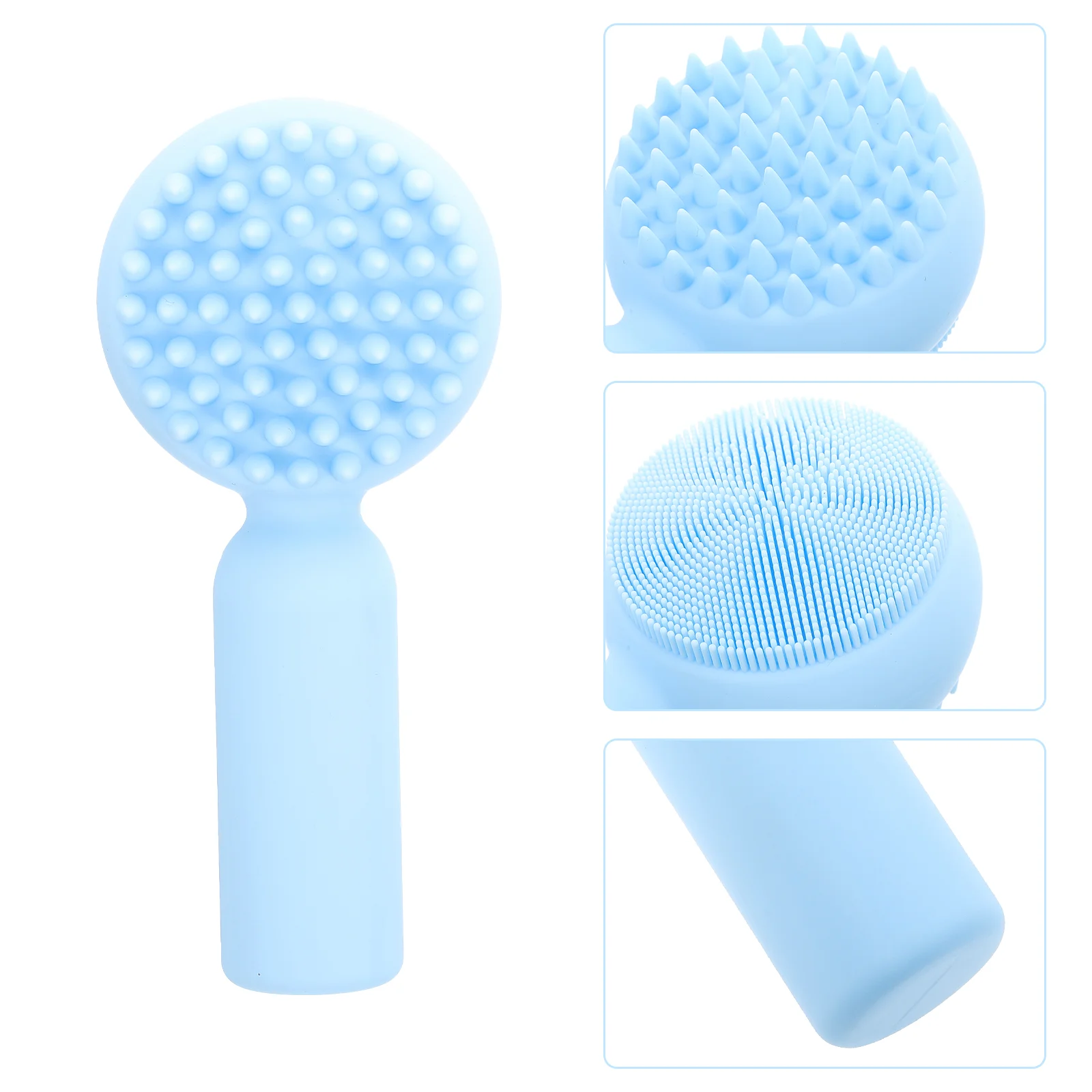 

Силиконовая щетка для чистки лица