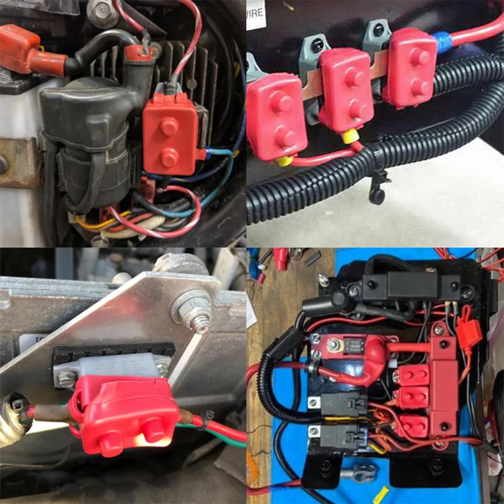 

Circuit Breaker 24V Red Cover Auto Recloser Waterproof Self-Reset Car Overcurrent Protector Overload Protectors A R-50A