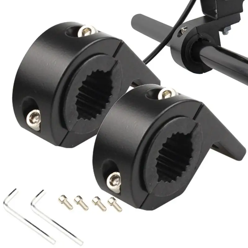 

Motorcycle Mounting Bracket LED Light Horizontal Bar Tube Clamp LED Off-Road Light Horizontal Bar Tube Clamp Roof Roll Cage