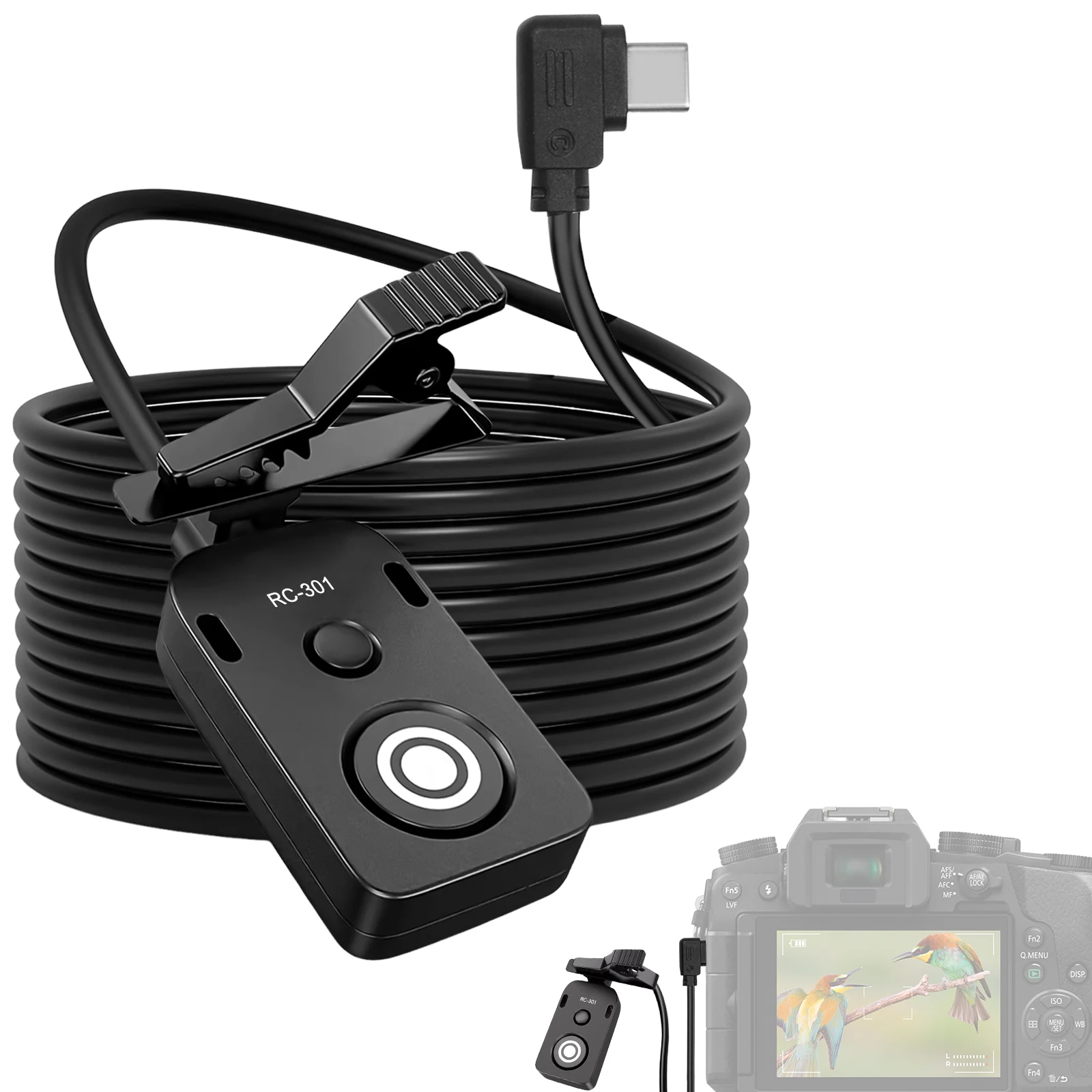 RC301-Тип C, кабель управления спуском затвора для Sony A7C II A6700ZV-E1ZV-E10 II, аксессуары для камеры, кабель дистанционного управления (art.: 3920d45cb4d75) - 3920d45cb4d75