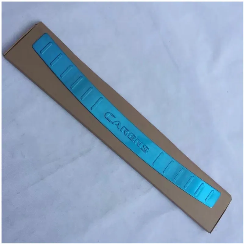 

Стайлинг автомобиля, защитная пластина для заднего бампера из нержавеющей стали, аксессуары для kia carens 2013 2014 2015 2016, автозапчасти