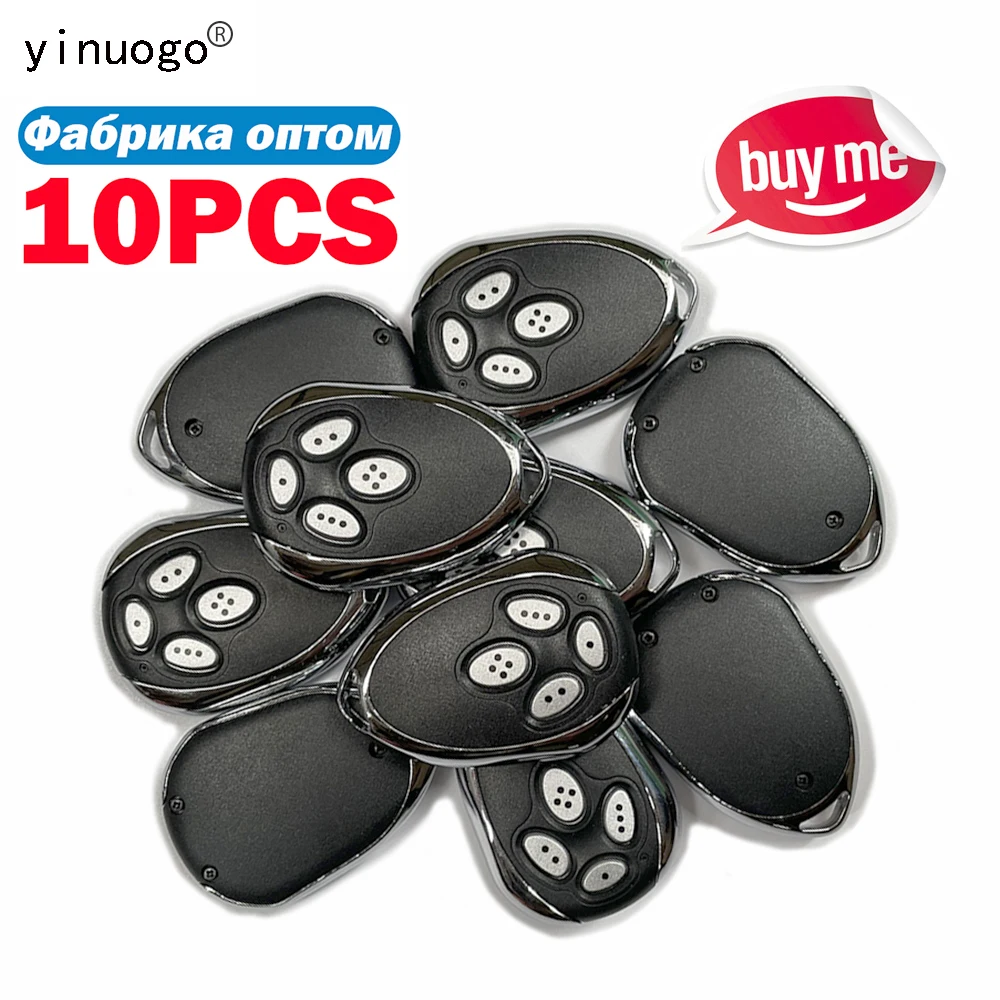 Дешево 10 шт. Alutech AT-4 ASG600 AN-Motors ASG1000 AR-1-500 AnMotors на 4 дверях гаража, пульт дистанционного управления, 433 МГц, непрерывный код, Новинка