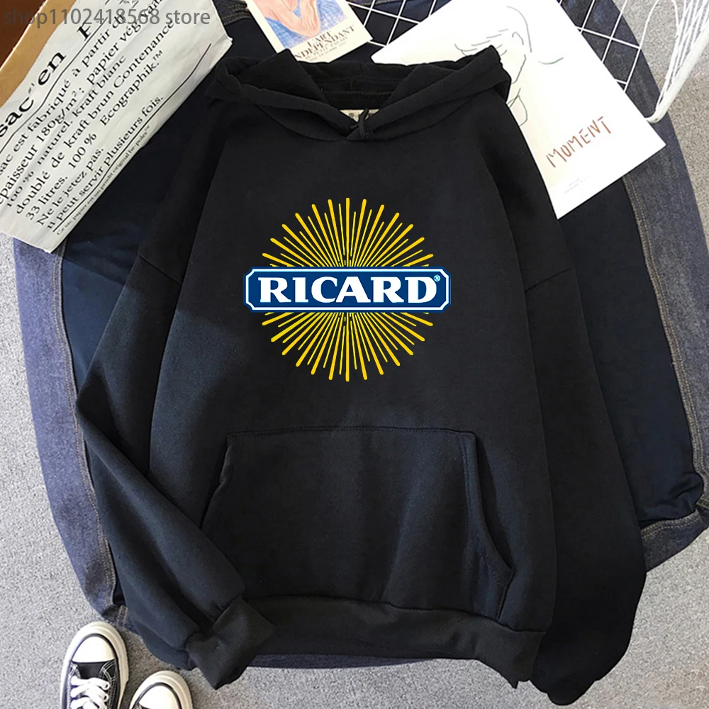 

Ricard Hoodies Male Ulzzang Graphic Printed Manga Male Clothing Hoody Harajuku Men Women Sweatshirt Retro 90s Tops Y2k Sudaderas