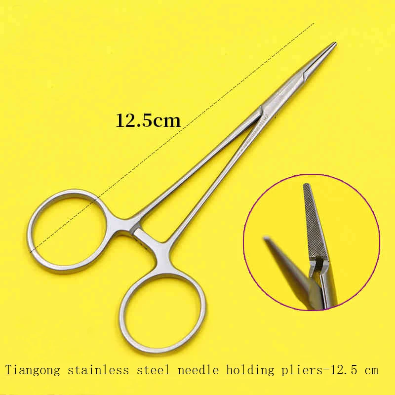 Щипцы для удержания иглы встраивание носа восточно-азиатская траферопластика