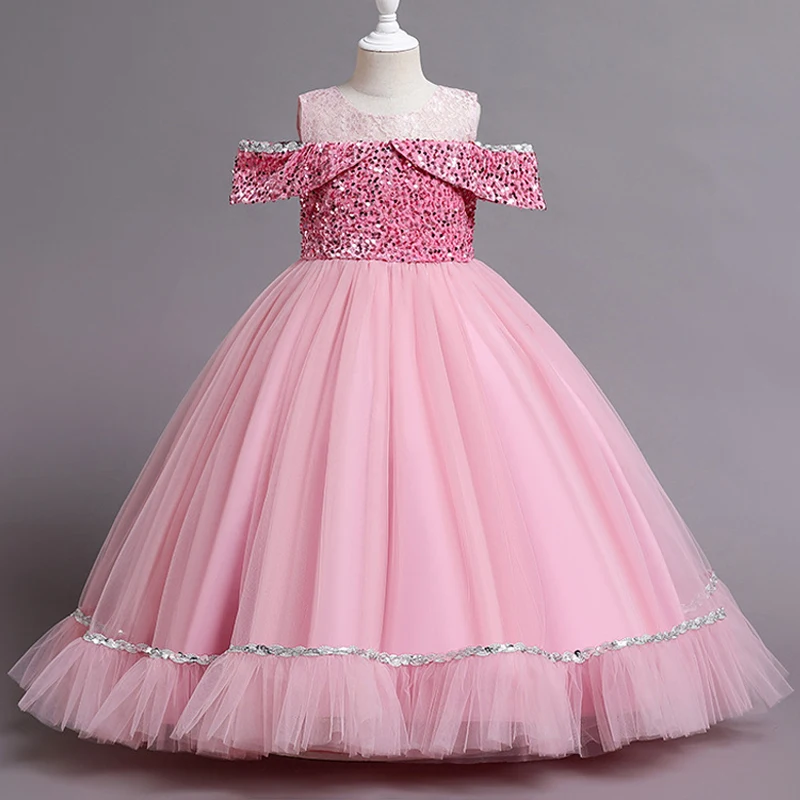 Женское длинное кружевное бальное платье элегантное с цветами принцессы на