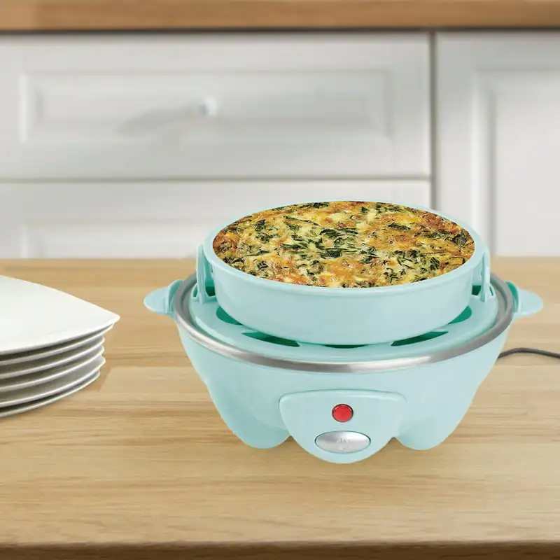 

Electric 7 Egg Cooker with Auto Shut Off in Blue