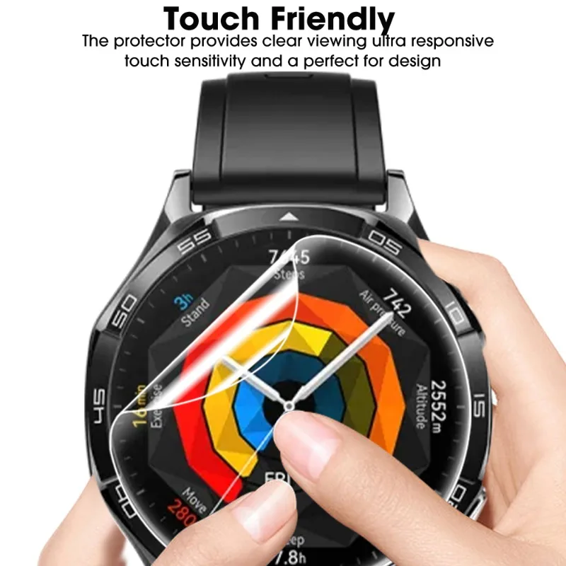 Мягкая гидрогелевая пленка из ТПУ для Huawei Watch GT 5 GT5 41 мм 46 мм HD Прозрачная защитная пленка от царапин для Huawei GT5 Не стекло Новая (art.: 3920ca4390331) - 3920ca4390331
