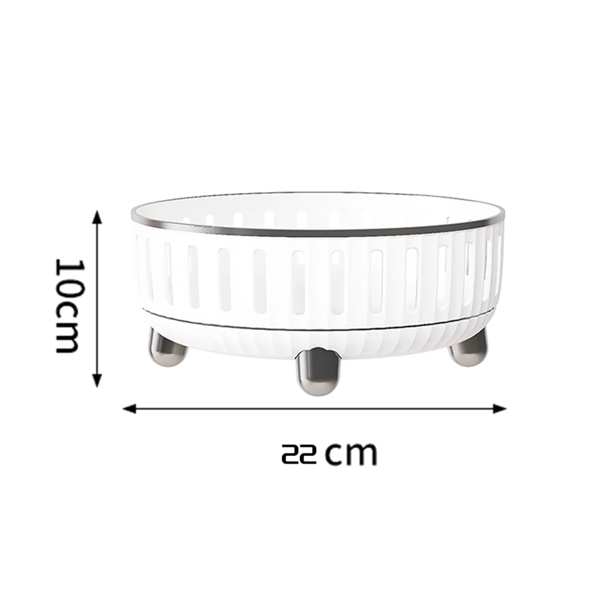 Вращающийся на 360 градусов Органайзер для косметики косметическое хранилище с